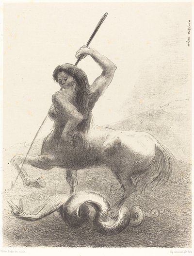 Det var kamper og forgjeves seire av Odilon Redon