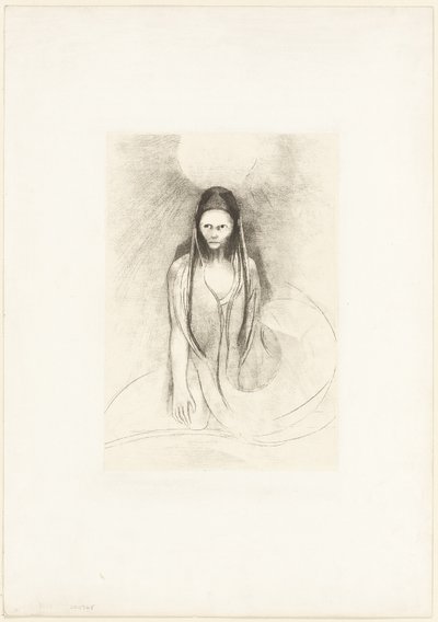 Intelligens var min! Jeg ble Buddha, plate 12 av 24 av Odilon Redon
