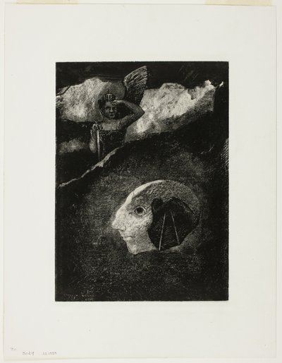Limbo, tallerken fire fra In Dreams av Odilon Redon