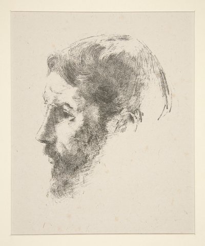 Portrett av Pierre Bonnard av Odilon Redon