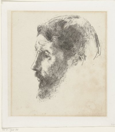 Portrett av Pierre Bonnard av Odilon Redon
