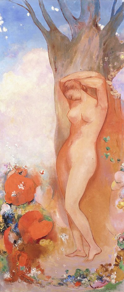 Gjenfødsel, ca. 1908 av Odilon Redon