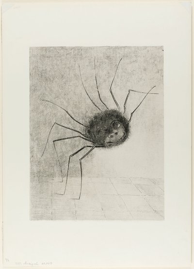 Edderkopp av Odilon Redon