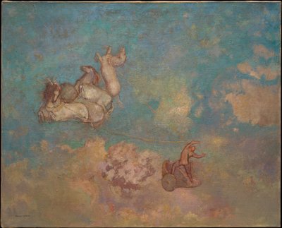 Apollons stridsvogn av Odilon Redon