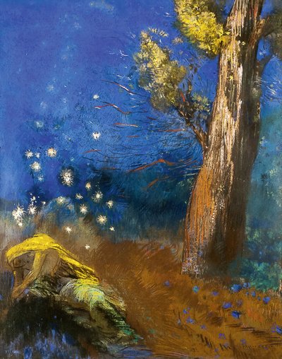 Buddhas død La Mort de Bouddha av Odilon Redon