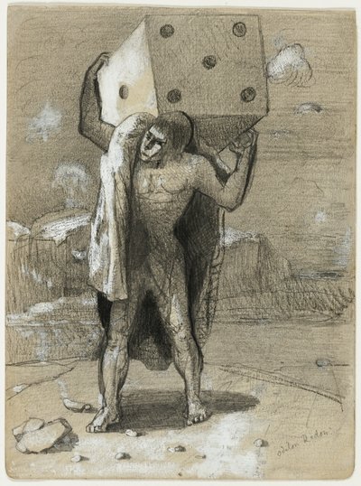 The Die, også kalt Weight of Passions av Odilon Redon