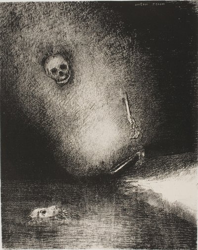 The Dream has Ended in Death, fra The Juror av Odilon Redon