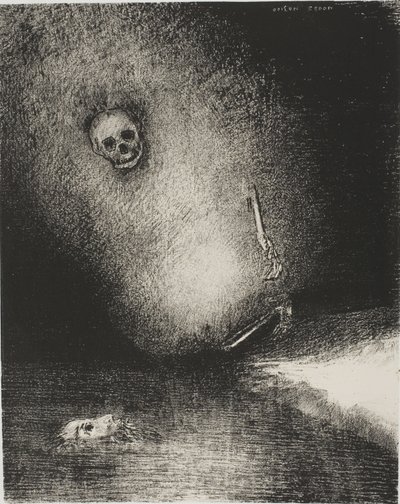 The Dream has Ended in Death, fra The Juror av Odilon Redon