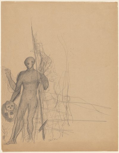Hodejegeren og hans familie av Odilon Redon