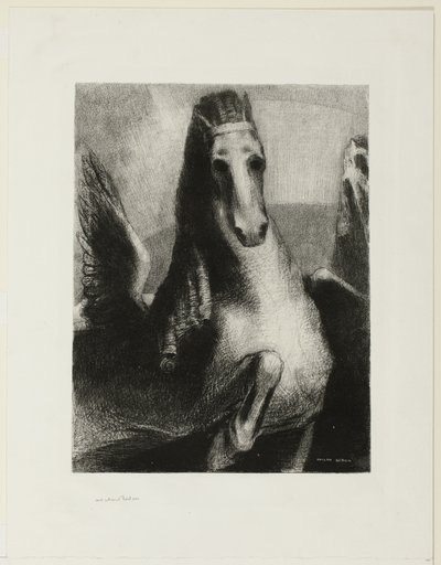 The Wing av Odilon Redon