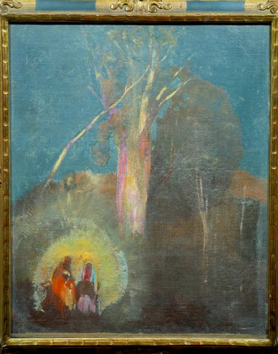 Flyturen i Egypt Maleri av Odilon Redon av Odilon Redon