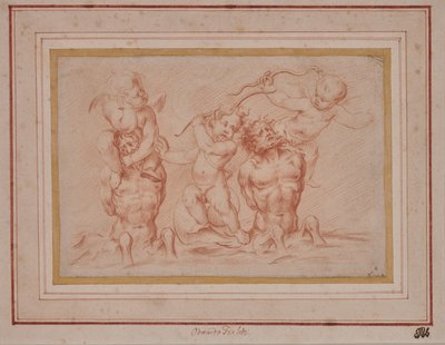 Tritons og Putti av Odoardo Fialetti