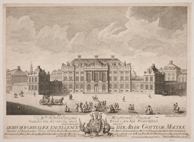 Moltke-palasset på Amalienborg slottsplass av Odvardt Helmoldt de Lode