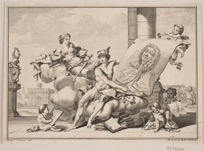 Peder Lasson. Allegoriske omgivelser. av Odvardt Helmoldt de Lode