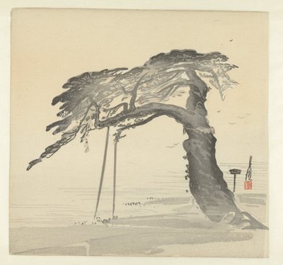 Gammelt furutre av Ogata Gekko
