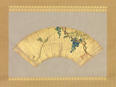 Wisteria, 1600-1700-tallet. av Ogata Korin