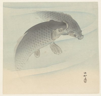 To karper av Ohara Koson