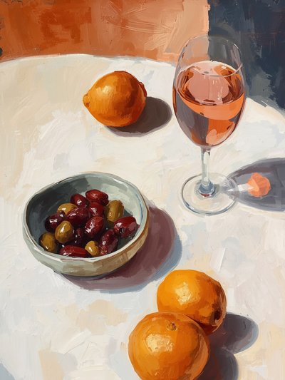 Solrikt rosébord av Ohkimiko