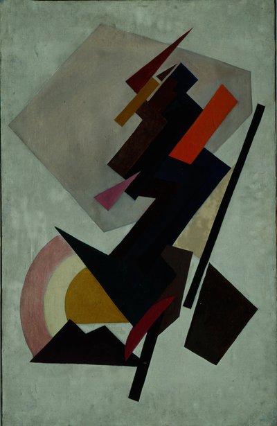 Abstrakt komposisjon. Suprematisme, 1910-tallet av Olga Rozanova