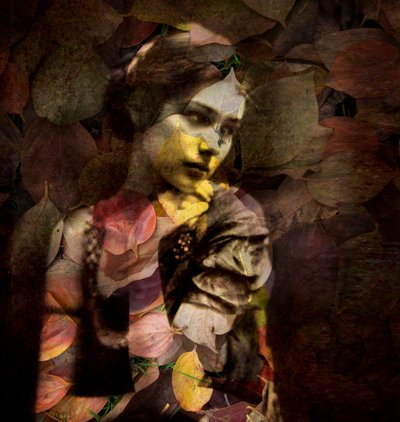 Clotilde, 2023 (digitale blandede medier) av Olivia Gozzano