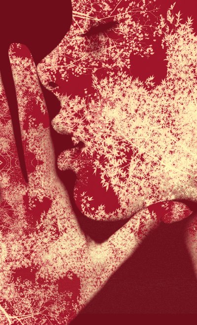 Profil av stål, 2018 (digitale blandede medier) av Olivia Gozzano