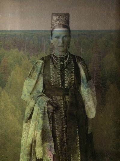 Russiske skjønnheter, 2024 (digitale blandede medier) av Olivia Gozzano