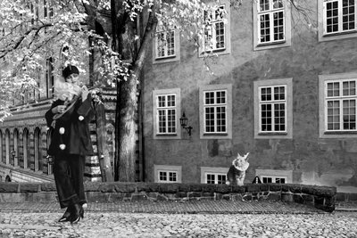 Teaterscene, 2024 (digitale blandede medier) av Olivia Gozzano