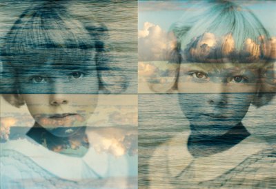 Dobbeljente i havet, 2022 (digitale blandede medier) av Olivia Gozzano