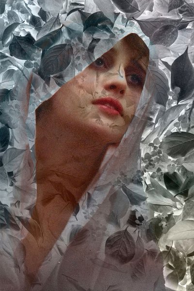 Vera Kholodnaya, 2023 (digitale blandede medier) av Olivia Gozzano