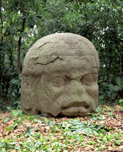 Colossal Head 26, førklassisk periode av Olmec