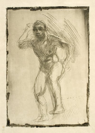 Atlas, studere av Oluf Hartmann