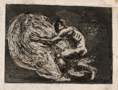 Ixion omfavner skyen av Oluf Hartmann