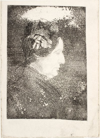 Kunstnerens mor av Oluf Hartmann