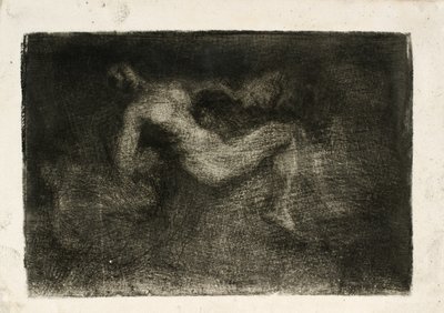 Zephyr bortfører Psyche av Oluf Hartmann