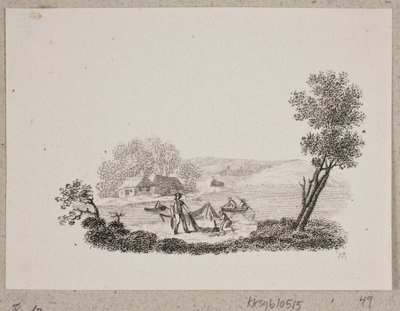 De gamle og de unge fisker av Oluf Olufsen Bagge