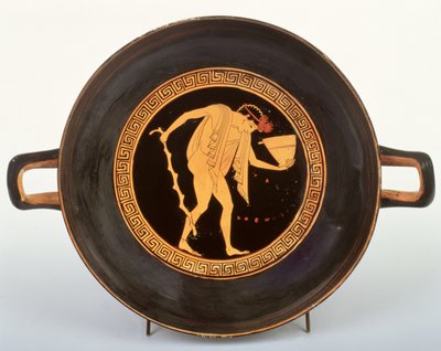 Attic rødfigur kylix, 500–480 f.Kr. (keramikk) av Onesimos Painter