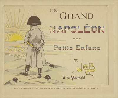 Tittelside til Le Grand Napoleon des Petits Enfants av Onfray de Breville Job