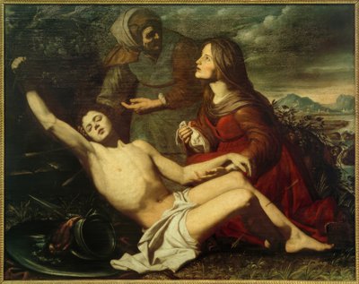 Saint Sebastian v. Saint Irene tok seg av av Onofrio Palumbo