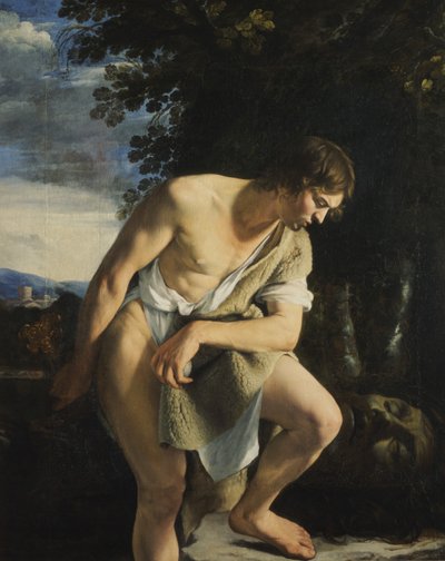 David (olje på lerret) av Orazio Gentileschi