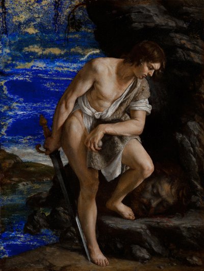 David med Goliats hode av Orazio Gentileschi