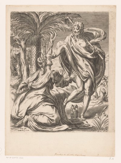 Kristus viser seg for Maria Magdalena (Noli me tangere) av Orazio de Santis