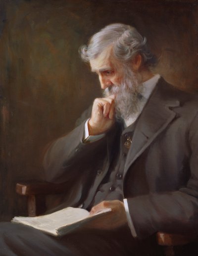 John Muir, ca. 1917 fra et fotografi fra 1909. av Orlando Rouland