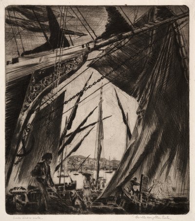 Seil og en Vista av Orville Houghton Peets