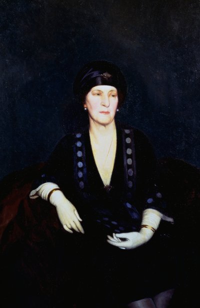 Portrett av Alaide Banti av Oscar Ghiglia