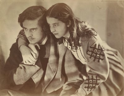 Mary Constable og hennes bror, 1866. av Oscar Gustav Rejlander