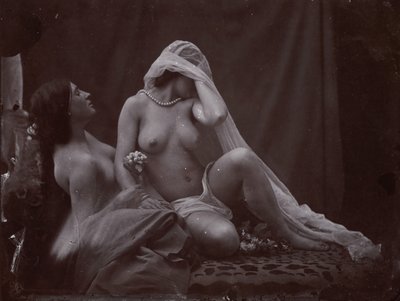 [Studie for Two Ways of Life], ca. 1857, trykt 1987. av Oscar Gustav Rejlander