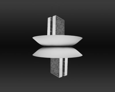 Brasilia, nasjonalkongressen av Oscar Niemeyer