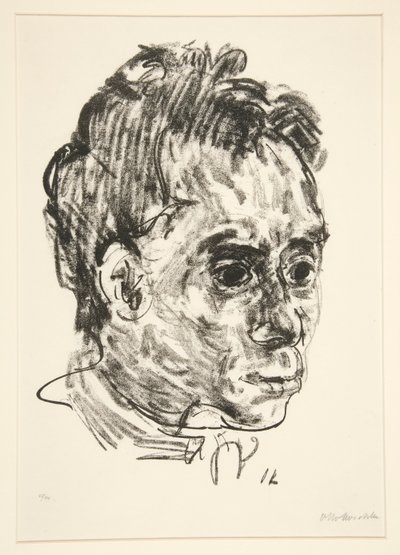 Portrett av Walter Hasenclever av Oskar Kokoschka