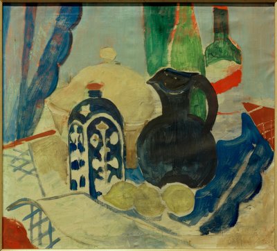 Stilleben med suppeterrin, Sør-Frankrike av Oskar Moll