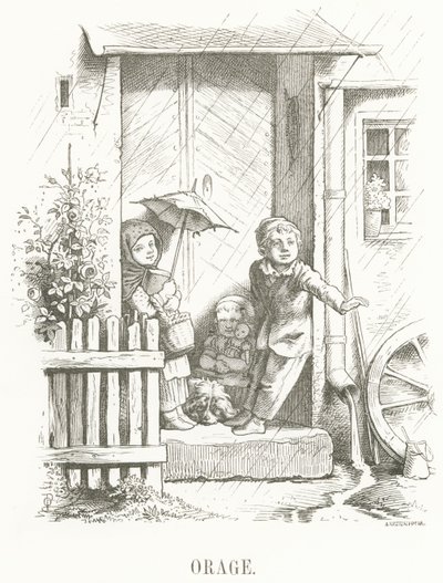O: Tordenvær av Oskar Pletsch